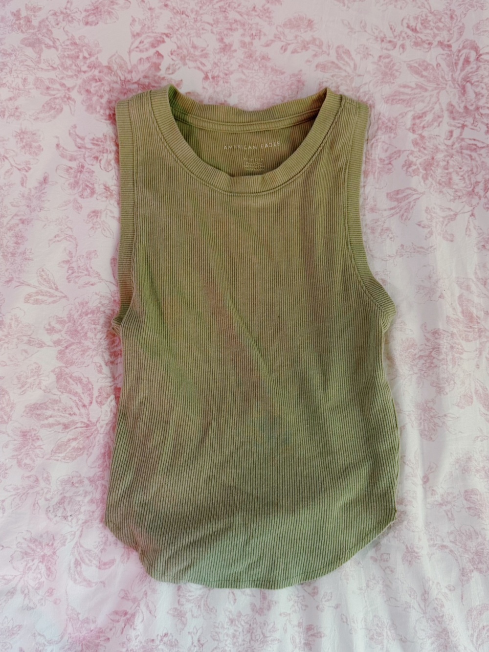Green American Eagle sleeveless top
